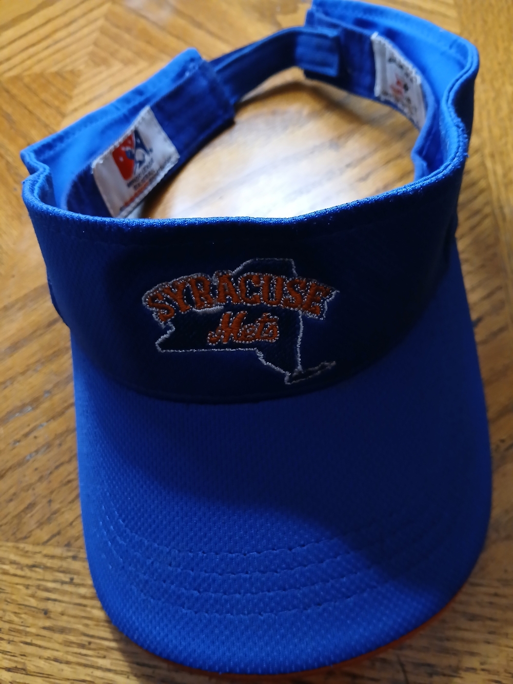 Syracuse Mets Minor League Baseball Blue Performance Visor